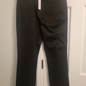 Men's J Crew Black Khakis Size 32W 30L